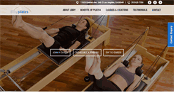 Desktop Screenshot of libbypilates.com